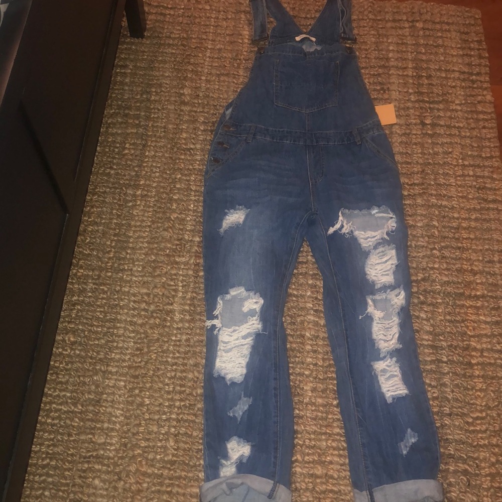 Jean overalls